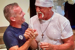 Hulk Hogan gets baptised