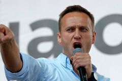 Russian opposition leader Alexei Navalny found