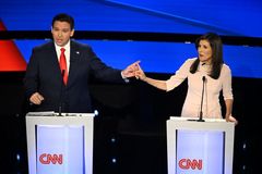 DeSantis, Haley talk tough on Trump, illegal immigration, spar over Disney, trans bills