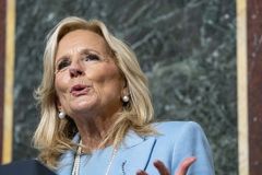 Jill Biden promotes safe gun storage to reduce school shootings