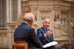Fauci & Collins Dish Out Thanksgiving COVID-19 Advice at Cathedral Forum