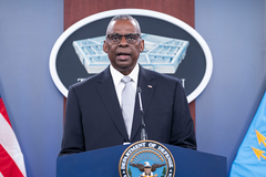 Defense secretary returns to hospital, deputy secretary in charge