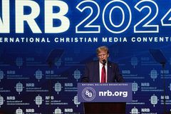 Trump frames election as fight for Christian values