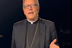 Bishop Robert Barron rebukes reporter for conflating God-given rights with Christian nationalism