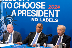 Third-party political group “No Labels” votes to put forward 2024 White House ticket