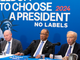 Third-party political group “No Labels” votes to put forward 2024 White House ticket