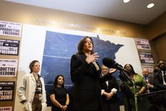 Kamala Harris becomes first vice president to visit abortion clinic