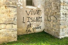 Islamist defacing of Christian sites shocks French villagers