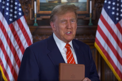 Trump Is Selling ‘God Bless the USA’ Bibles for $59.99 As He Faces Mounting Legal Bills