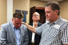 Players & Coaches Gather for Football & the Gospel