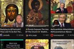 Viral TikTok videos claim Putin shows Jesus as black in historic icons