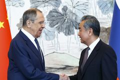 Russian foreign minister visits China
