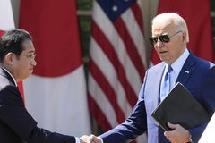 Biden and Japanese prime minister announce joint initiatives