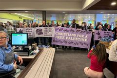 Dozens of Christians Arrested After Shutting Down Senate Lunch in Protest of Gaza Famine