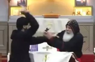 Assyrian bishop who was stabbed while preaching forgives attacker