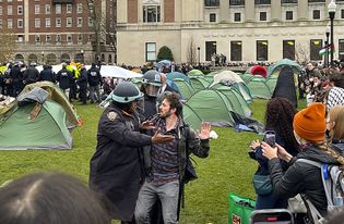 NYPD arrest over 108 at Columbia University Palestine protest