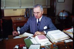 Before Trump Promoted a Bible, President Truman Blessed One