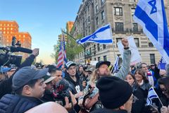 Christian Nationalist Activists Lead Pro-Israel Rally at Columbia University