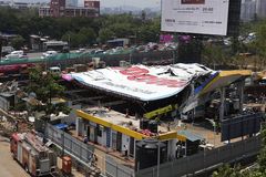 Several dead and dozens more injured after India billboard collapse