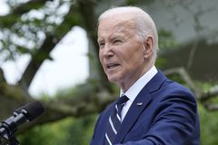 Biden raises tariffs on China while taking shots at Trump