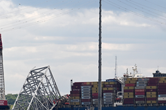 Freighter that hit Baltimore bridge lost power the previous day, NTSB says