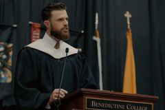 Outrage over a Catholic commencement speech at a Catholic college