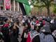 Hundreds stage pro-Palestinian walkout at Harvard graduation