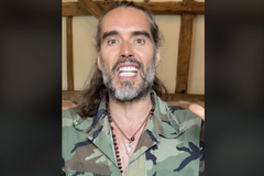 Russell Brand says first month as a Christian has been 'beautiful'