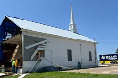 Tornado cut short prayer service, tore off wall at Texas church | Baptist Press