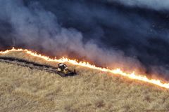 Firefighters make significant progress against central California wildfire