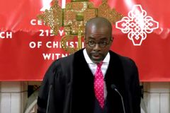 Pastor at NYC church compares Alvin Bragg to Thurgood Marshall for prosecuting Trump