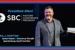 D.J. Horton elected 2025 Pastors’ Conference president  | Baptist Press