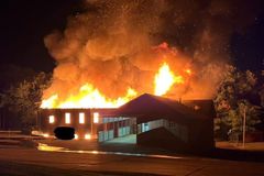 Alabama church building burns after fatal one-car crash | Baptist Press