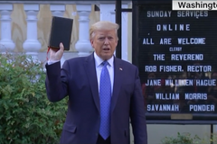 Trump tells Christians their 'religion will be in tatters' if Biden wins: 'We answer to God ...