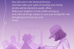 Christians pray as Britain heads to the polls