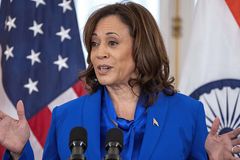 Harris says she’s the Democrats’ presumptive nominee for president