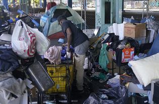 California governor orders state officials to clear homeless encampments