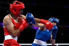 Female Olympic boxer quits, reduced to tears after 46-second fight against male competitor