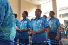 Team Fiji goes viral singing worship hymns at the Olympics: 'So beautiful'