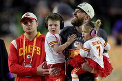 Harrison Butker defends speech comments as he becomes NFL's highest-paid kicker