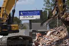 Crews demolish Texas sanctuary years after mass shooting there