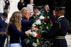 Families of fallen soldiers defend Trump amid blowback to Arlington Cemetery visit