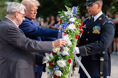 Altercation occurs at Arlington during Trump appearance