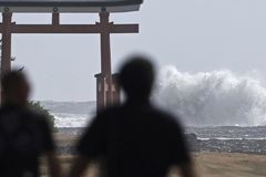 Millions evacuate as typhoon hits Japan, killing three