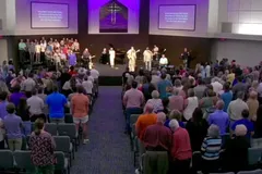 Arkansas church celebrates return to worship center after tornado | Baptist Press