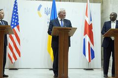 Ukraine requests long-range weapons from U.S., U.K.