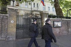 Russia revokes status of U.K. diplomats, makes espionage accusations