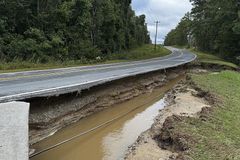 Storm brings historic rainfall to North Carolina coast