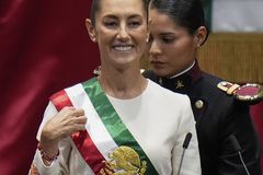 Mexico inaugurates first female president