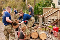 BCM students from The Citadel, College of Charleston help in Helene relief | Baptist Press